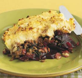 Ovenschotel kalfsgehakt met venkel